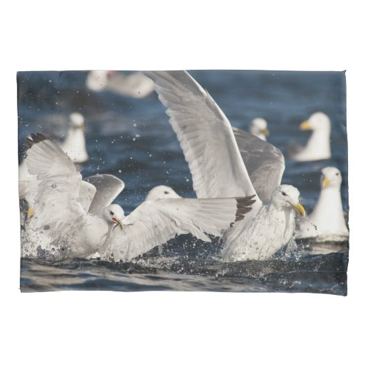 Opkomende Golven Kussensloop (Voorkant-Links)