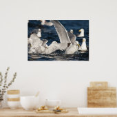 Opkomende Golven Poster (Keuken)