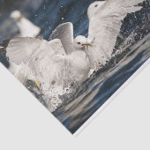 Opkomende Golven Tissuepapier (Detail)