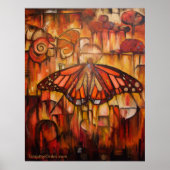 Opkomende herfst - Canvas Print (Voorkant)