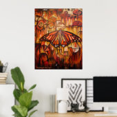 Opkomende herfst - Canvas Print (Thuiskantoor)