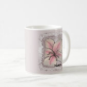 Opkomende leliebloem koffiemok (Voorkant rechts)