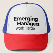 Opkomende managers — Trucker Hat Trucker Pet (Voorkant)