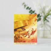 Opkomende Marsmannetjes - Oorlog van de Werelden Briefkaart (Staand voorkant)