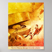 Opkomende Marsmannetjes - Oorlog van de Werelden Poster (Voorkant)