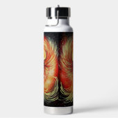 Opkomende Phoenix Vuur Vogel Stout Vlam Sterkte Waterfles (Rechts)