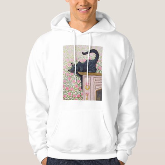 Opkomende Rozen Hoodie (Voorkant)