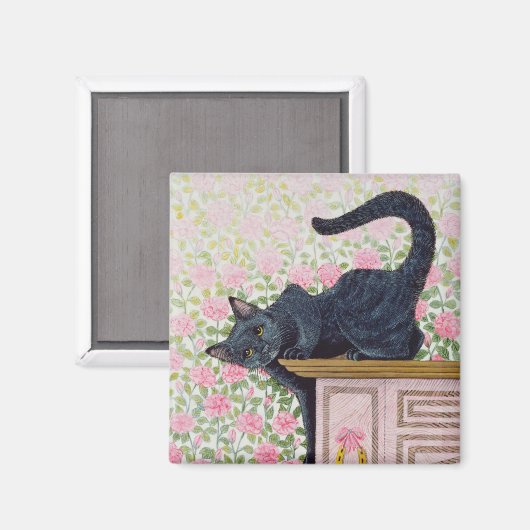 Opkomende Rozen Magneet (Voorkant / Achterkant)