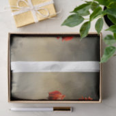 Opkomende scharlaken rozen decoupage tissuepapier (Geschenk)