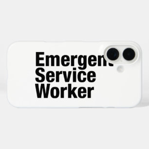 Opkomende Servicemedewerker iPhone 16 Hoesje