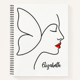 Opkomende Vleugels – Verborgen Vlinder Notitieboek