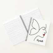 Opkomende Vleugels – Verborgen Vlinder Notitieboek (Binnen)