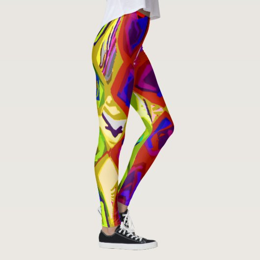 Opkomende vlinder op leggings (Rechts)