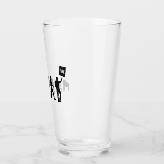 Opkomst: De evolutie van het protest Glas (Links)