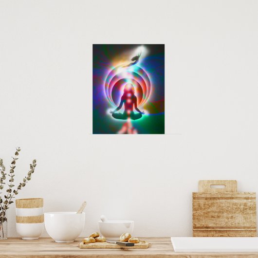 opkomst kundalini - poster (Keuken)