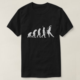 Opkomst van de Mens Funny Evolutie Dansende Heer T-shirt