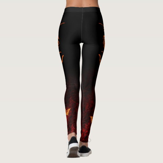 Opkomst van de Phoenix-Leggings Leggings (Achterkant)