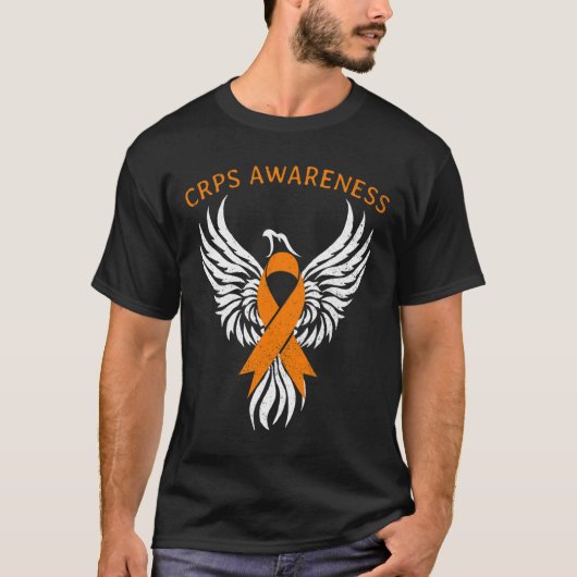 Opkomst van de Phoenix RSD CRPS Awareness Month Or T-shirt (Voorkant)