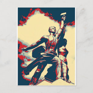 Opkomst van de Rode Arbeider II Briefkaart