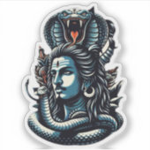 "Opkomst van de Slangenheer" Sticker (Voorkant)