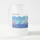 Opkomst van de Trilobieten - Prehistorisch Dier Matglas Bierpul (Voorkant links)