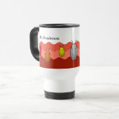 Opkomst van de Trilobieten - Prehistorisch Dier Reisbeker (Voorkant links)