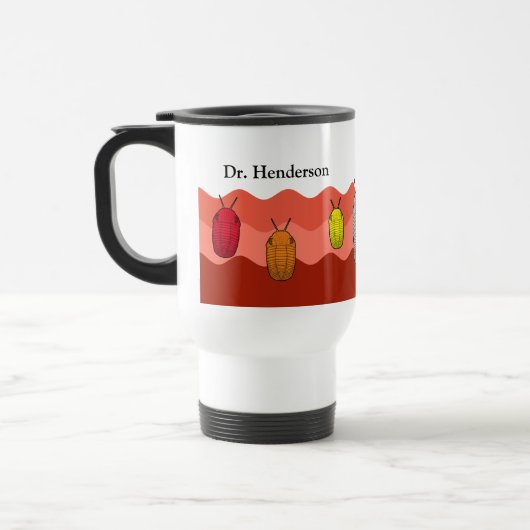 Opkomst van de Trilobieten - Prehistorisch Dier Reisbeker (Links)