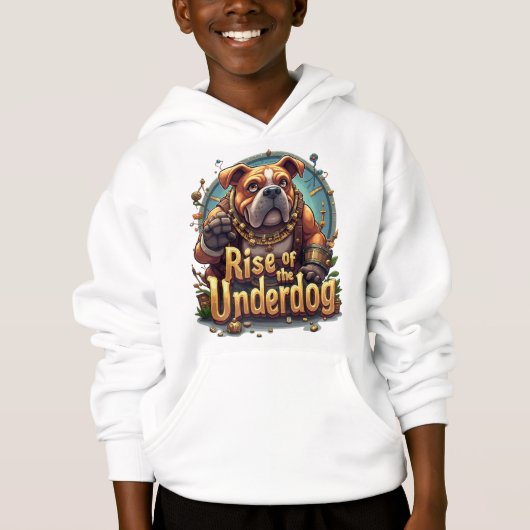 Opkomst van de Underdog Kids-trui – Motiverend (Voorkant)