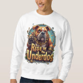 Opkomst van de Underdog Sweatshirt – Motiverend (Voorkant)