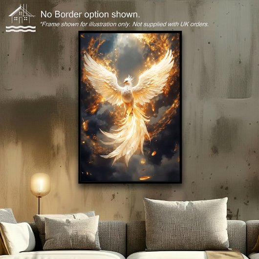 Opkomst van de Vuurvogel - Wandkunstprint Poster
