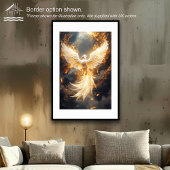 Opkomst van de Vuurvogel - Wandkunstprint Poster