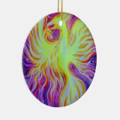 Opkomst van een Phoenix Keramisch Ornament (Rechts)