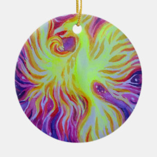 Opkomst van een Phoenix Keramisch Ornament