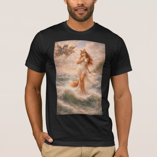 Opkomst van harige Venus T-shirt (Voorkant)