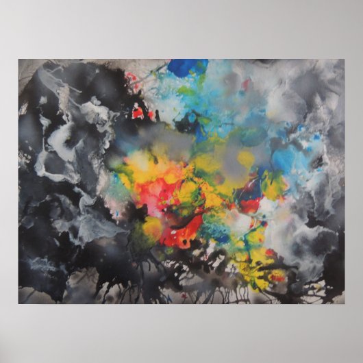 Opkomst van kleur poster (Voorkant)