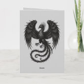 Opkomst van Phenex de Eeuwige Vlam Kaart (Achterkant)