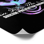 Opkomst van Phoenix de Ashes Suicide Prevention Aw Poster (Hoek)