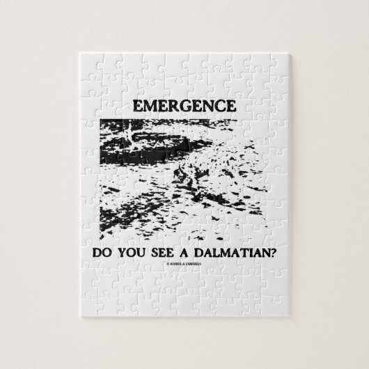 Opkomst: zie je een Dalmatiaan? Optische verlichti Legpuzzel (Verticaal)