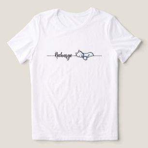 Oplaad Westie Tri-Blend Shirt
