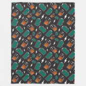 oplaadbare batterij fleece deken (Voorkant)