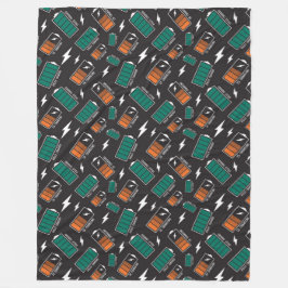 oplaadbare batterij fleece deken