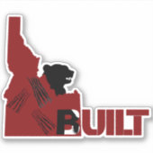 Oplaadbeer sticker (Voorkant)