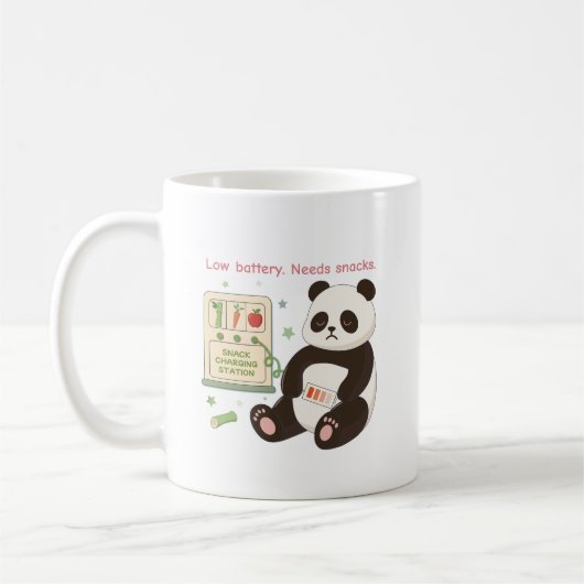 Oplaadbeurt met Bamboe Snacks Koffiemok (Links)