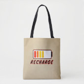 Oplaadbeurt Tote Bag (Voorkant)