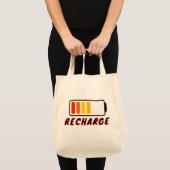 Oplaadbeurt Tote Bag (Voorkant (product))