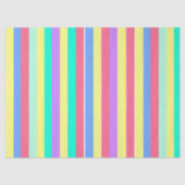 Oplaadende lente pastel strepen tissuepapier (Voorkant)