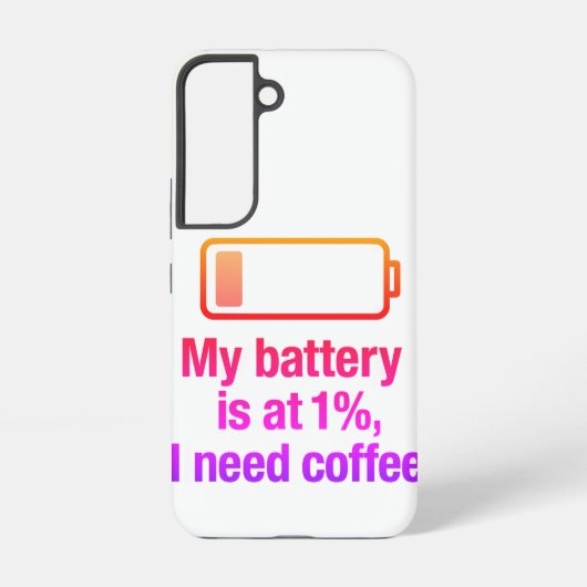 Oplaadmodus geactiveerd – Blijf op de stroom! Samsung Galaxy Hoesje (Achterkant)