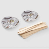 Oplaadmodus – Miss Meow in badjas Handwaaier (Niet-gemonteerd)