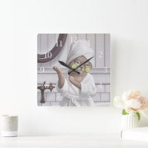 Oplaadmodus – Miss Meow in badjas