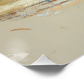 Oplaadstier met levendige kleuren perfect poster (Hoek)